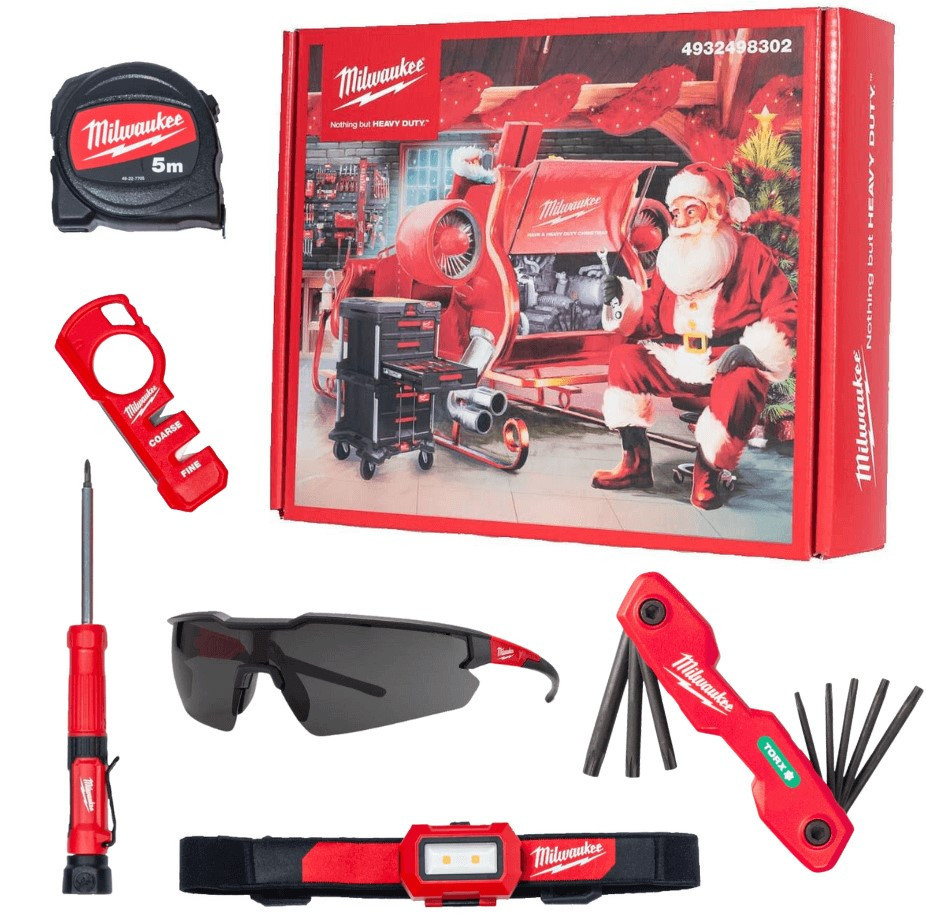 Подарунковий набір інструментів CHRISTMAS PROMO 2025 (6шт.) MILWAUKEE Одеса - фото 1