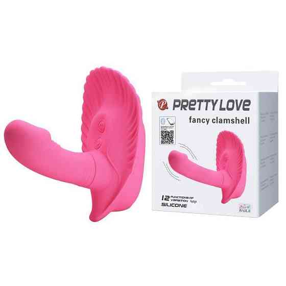 Стимулятор клитора PRETTY LOVE - FANCY CLAMSHELL APP, BI-014369HP Sex Aura Киев
