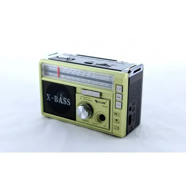 Радіоприймач з Led ліхтариком GOLON RX-382, радіо з вбудованим акумулятором Одеса - фото 3