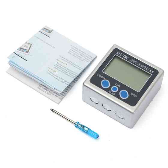 Кутомір електронний магнітний рівень транспортир інклінометр Винница