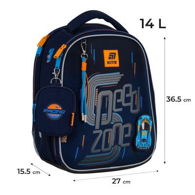 Портфель Kite Education 555 Speed Zone (K25-555S-3) Вінниця - фото 8