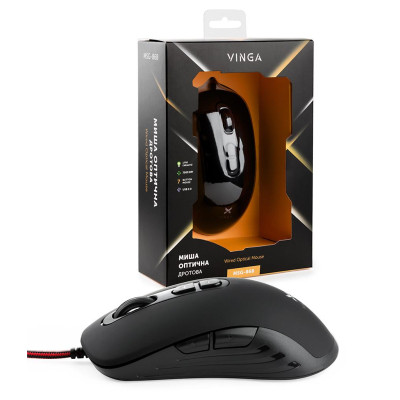 Мишка Vinga MSG-868 Silent black Вінниця - фото 8