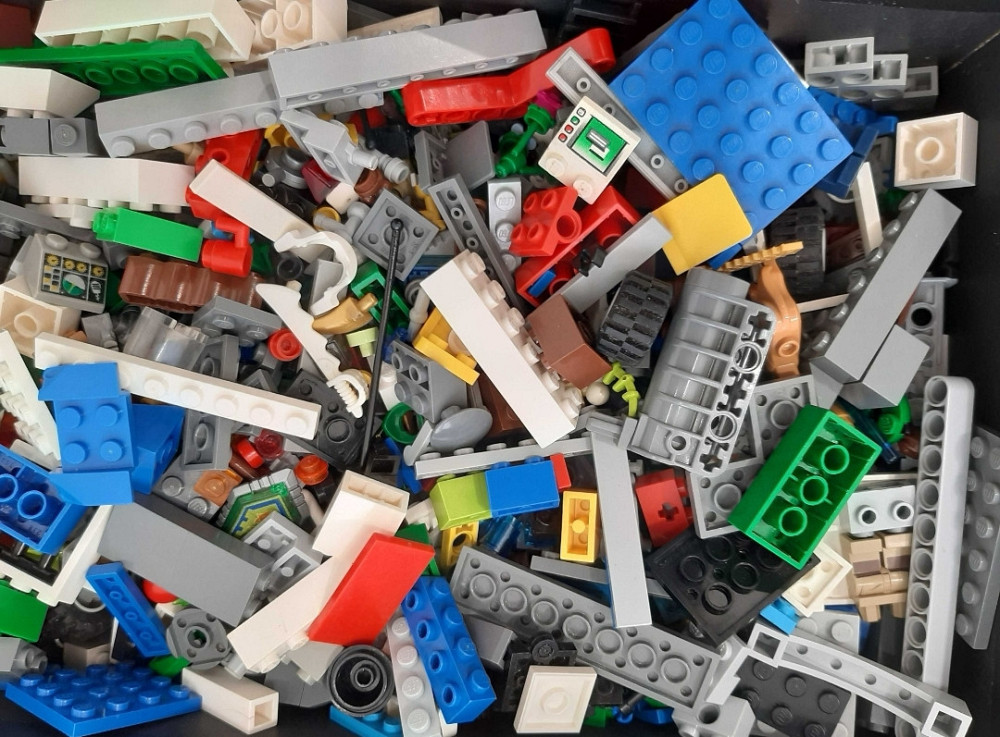 Велика коробка лего з рідкісними деталями. Київ - фото 1