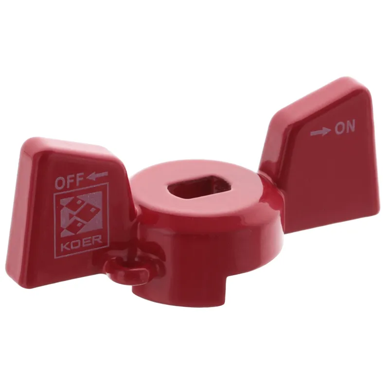 Ручка бабочка Koer для крана шарового 1/2'' алюминиевая (KR3016) Киев - изображение 1