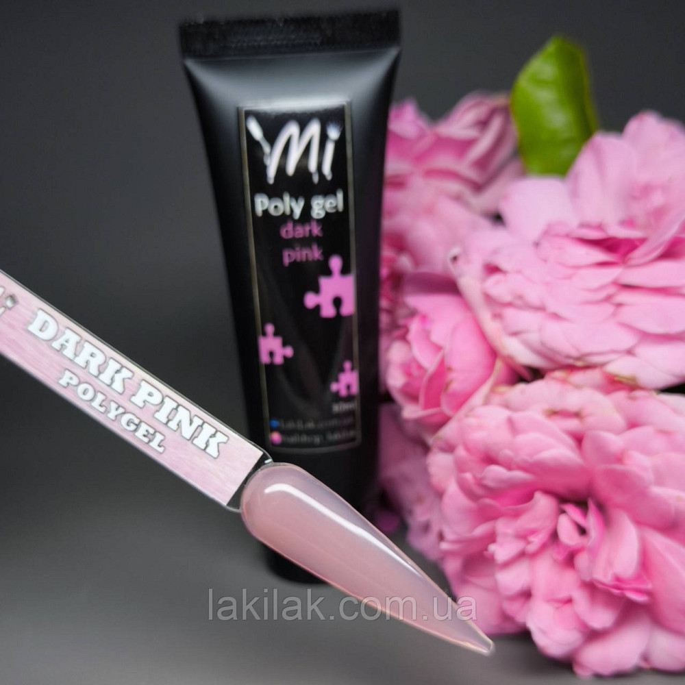 Полігель Mi Dark Pink (в тюбику) 30мл Херсон - фото 1