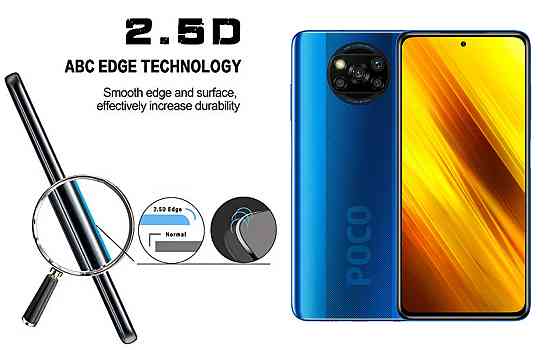 Захисне скло ArmorGlass для POCO X3 NFC – стійке до подряпин та ударів Київ
