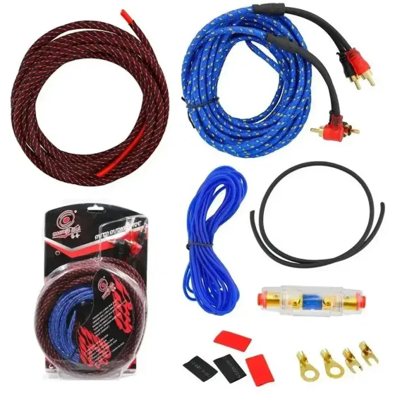 Комплект проводів для установки сабвуфера в машину KIT 10GA+C011 5600 Київ
