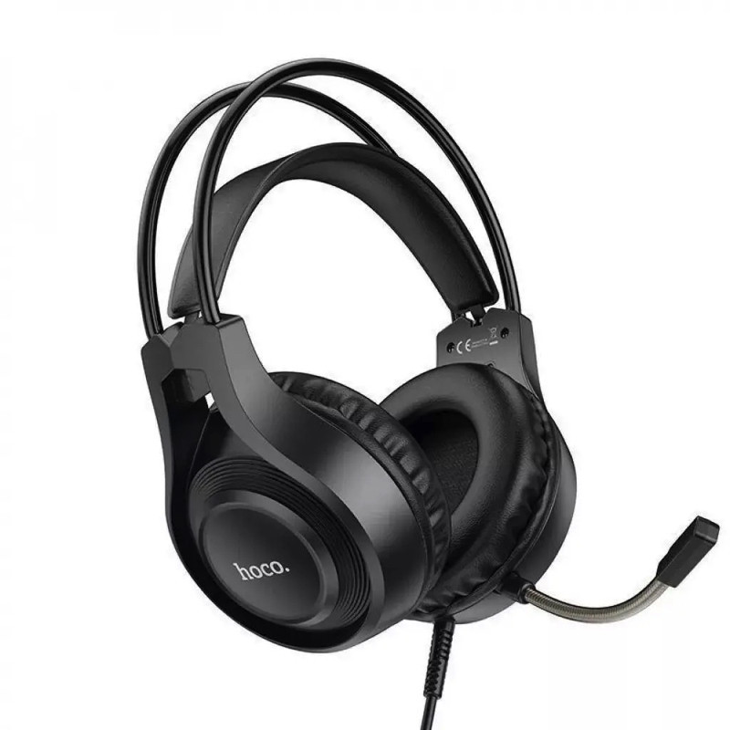 Навушники ігрові HOCO W106 Tiger gaming headset Black Одеса - фото 4
