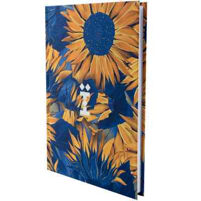 Книга записная Axent UA Ї А5 клетка твердая обложка 96 листов (8455-3-A) Винница