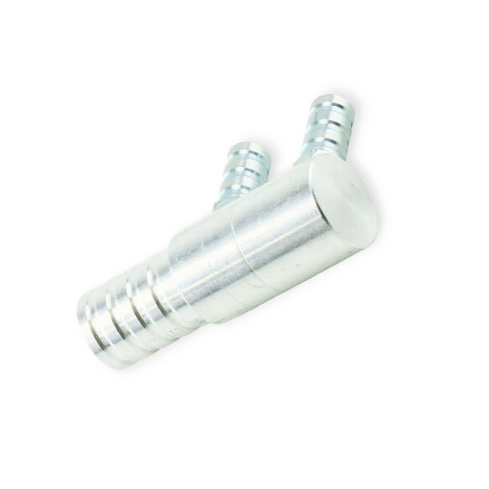 Распределитель форсунок 2 цилиндра алюм., тупик., вход d12х2, выход d6 для Мукачево - изображение 1