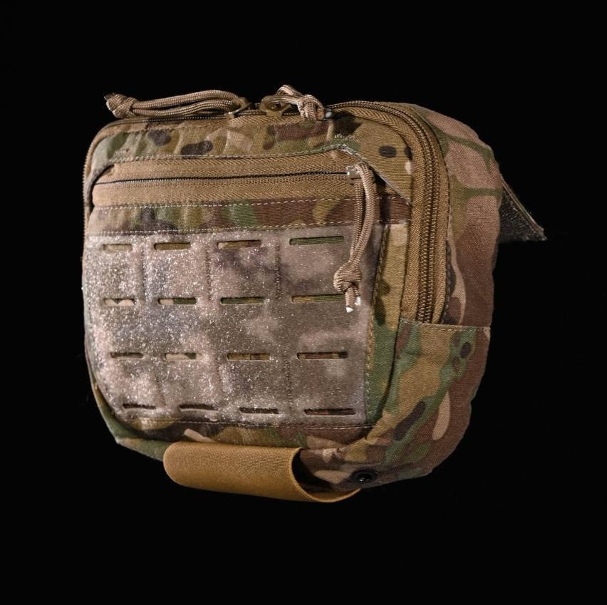 Тактична плитоноска М6 з комплектом підсумків (без плит) Мультикам Київ - фото 6