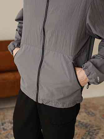 Чоловіча куртка вітрівка темно-сіра Pobedov Neon. Вітрівка для чоловіків легка весняна Київ