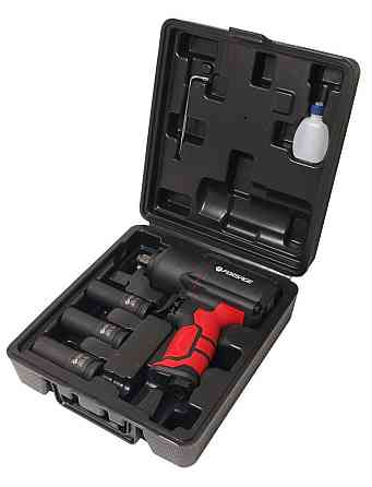 Пневмогайковерт ударний "Twin Hammer" з регулюванням зусилля в полегшеному корпусі 1/2 "+ набір голо Одеса