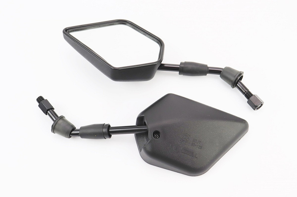Дзеркала к-кт на мотоцикл "призму" чорний, м10 "V200R/Delta MT110-1/Alfa MT110-2" Киев - изображение 1