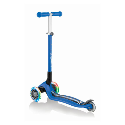 Самокат Globber Primo Foldable Lights Синій (432-100) Вінниця - фото 1
