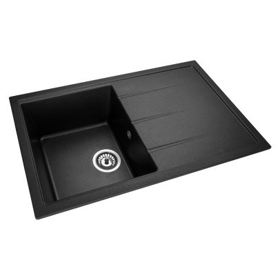 Мийка кухонна GRANADO TOLEDO black shine (gr2101) Вінниця - фото 2