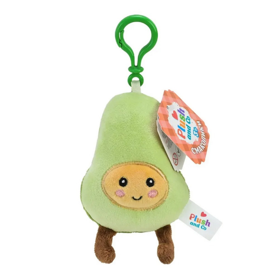 М'яка іграшка-брелок "Авокадо" Plush and Co PLC25081, 10 см Вінниця - фото 1