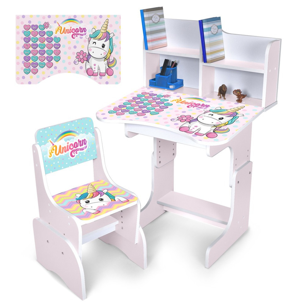 Дитяча Парта N 2071-9-7 зі стільчиком Вінниця - фото 1