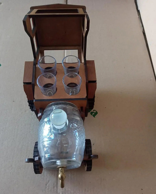 Міні бар «Трактор» із чарками та бочкою В-021 Київ - фото 2