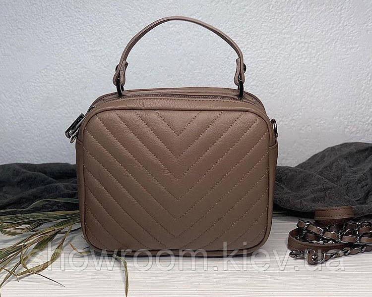 Сумка женская Laura Biaggi (29-67) кожаная коричневая Киев - изображение 1