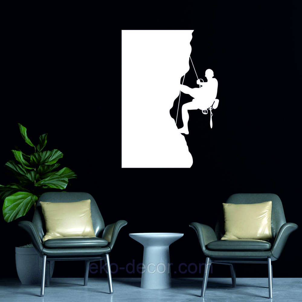 Декоративне настінне Панно «Скалаз», Декор на стіну 70*49 см, Білий Київ - фото 3