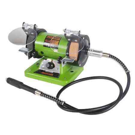 Точильний верстат Procraft PBG400 з гнучким валом 200 Вт. Професійний інструмент для точного заточування, гарантія 36 міс Львів