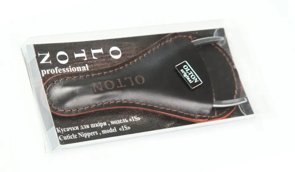 OLTON профессиональные кусачки для кутикулы 1S (накожницы)  .длина режущей части -11-12 мм. Киев - изображение 4