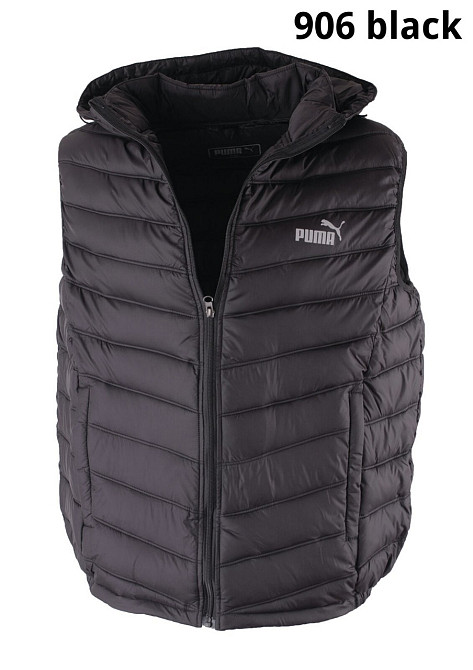 Чоловіча батальна стьобана жилетка Puma Київ - фото 2