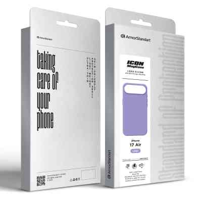 Чехол для мобильного телефона Armorstandart ICON2 MagCase Apple iPhone 17 Air Lilac (ARM86667) Винница