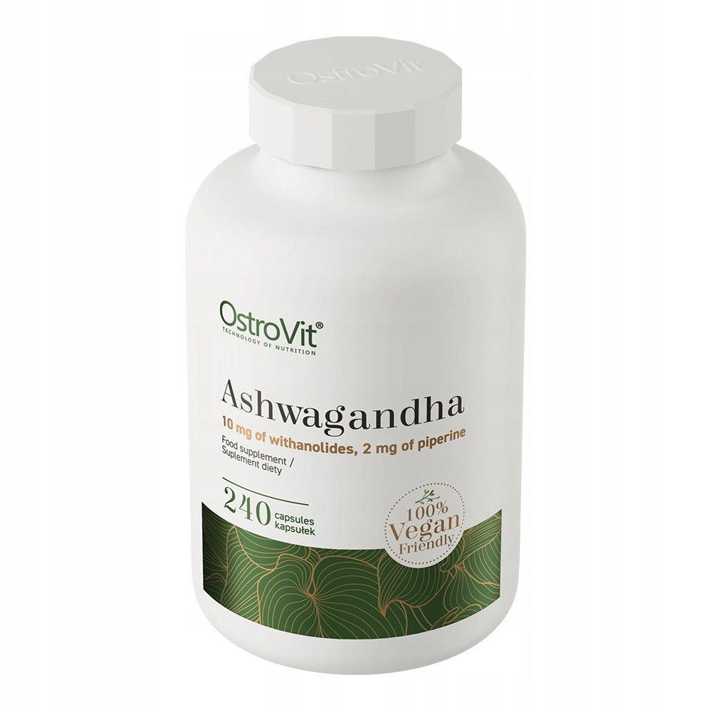 Экстракт корня ашваганды OstroVit Ashwagandha Vege 240 caps Луцк - изображение 1