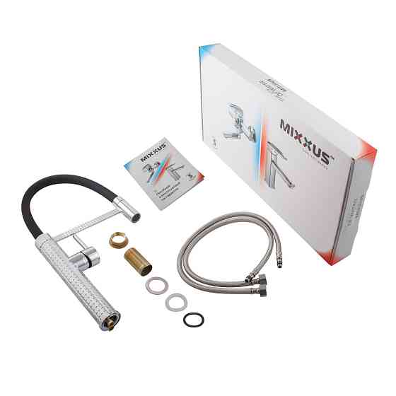 Кухонний змішувач Mixxus Premium Oliwer 017 REFL.BLACK MI6965 Харків