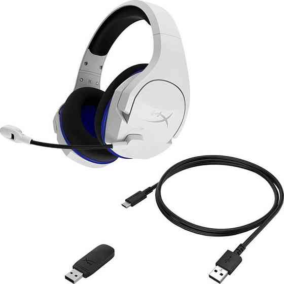 Гарнітура HyperX Cloud Stinger Core Wireless для PS4/PS5 White (4P5J1AA) ( 22665 ) Харків