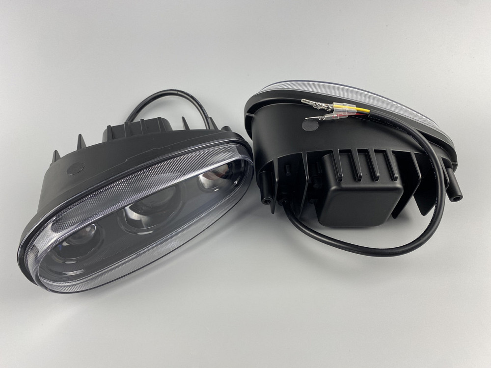 Компект протитуманний фар LED 12В Lanos led chip 1860 5 led діодів 2 штуки Мукачево - фото 4