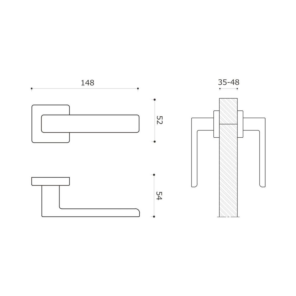 Ручка SYSTEM FOSIL Білий мат Київ - фото 2
