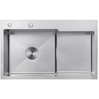 Мийка кухонна Kroner Geburstet-7848LHM (CV030021) Вінниця - фото 6