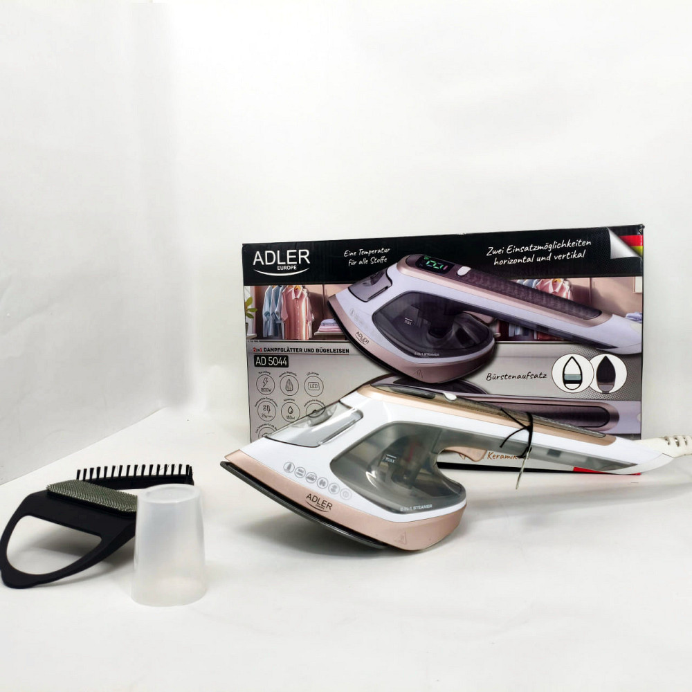 Праска парова для прасування Adler AD 5044 1800Вт, Парова праска для прасування одягу та штор QN-64 Львів - фото 6