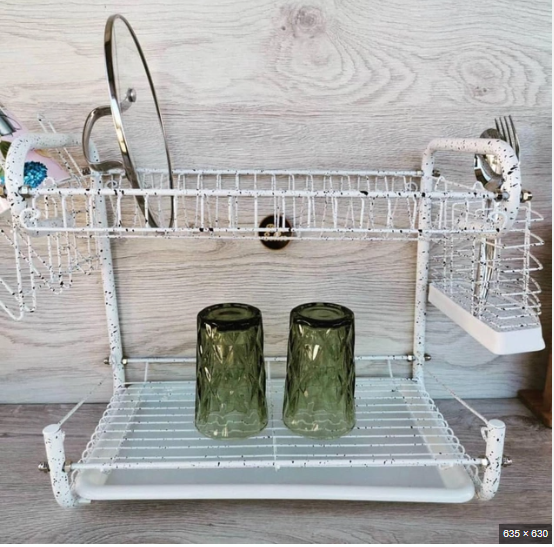 Сушилка для посуды EDENBERG EB-2108M с мраморным покрытием Одесса - изображение 5