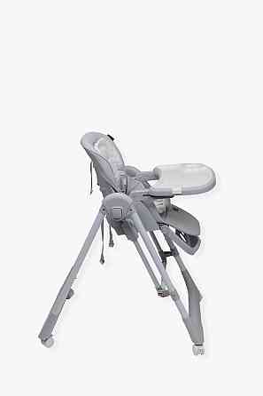 Стілець-гойдалка для годування дитини 2 в 1 VELANO Nomi, light grey Київ