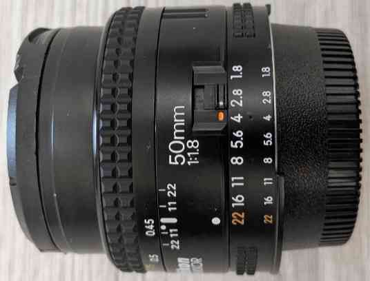 Объектив Nikon AF Nikkor 50mm 1.8 D Киев