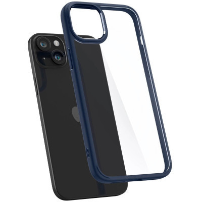 Чохол до мобільного телефона Spigen Apple iPhone 15 Ultra Hybrid Navy Blue (ACS06801) Вінниця - фото 10