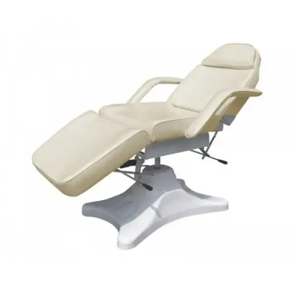 Гидравлическая косметологическая кушетка 234 с вращением 360° Бежевый Киев - изображение 1