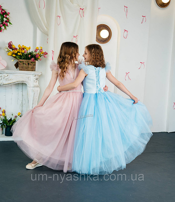 Пудровое платье пышное на 5-7, 10-12 лет Кривой Рог - изображение 10