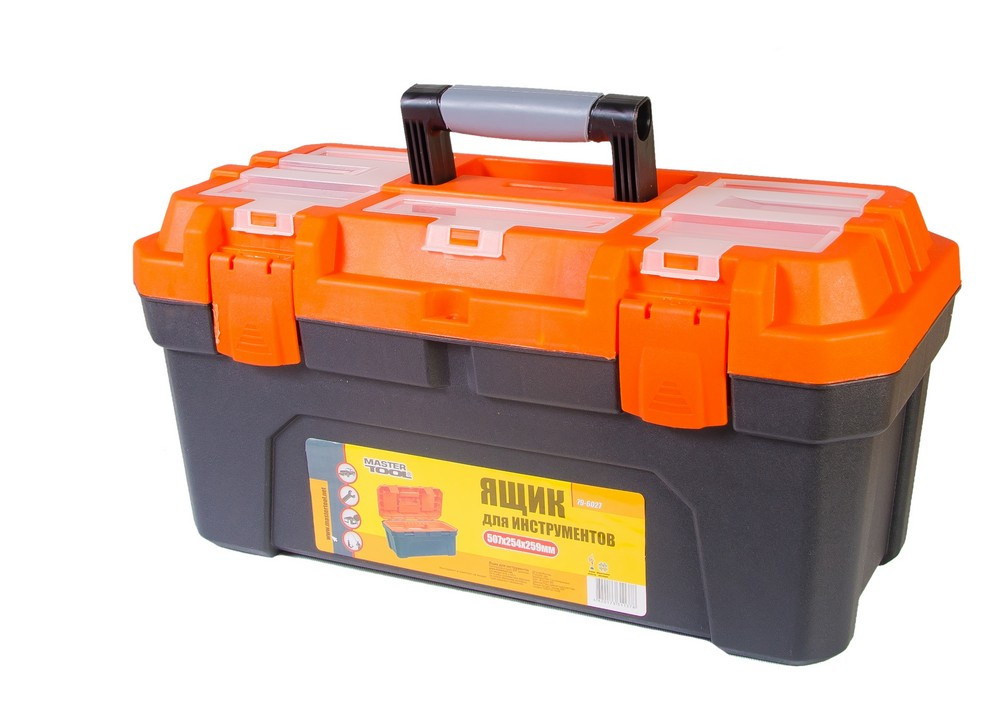 MASTERTOOL Скриня для інструментів MASTERTOOL з пластиковими замками 20" 507х254х259 мм 79-6027 Київ - фото 1