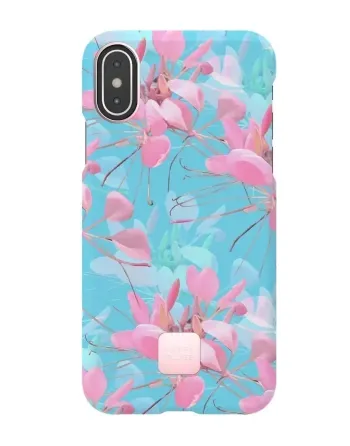 Чехол Happy Plugs для iPhone X и Айфона XS, пластиковый, удобный, тонкий и лёгкий, Case Botanica Exo Киев