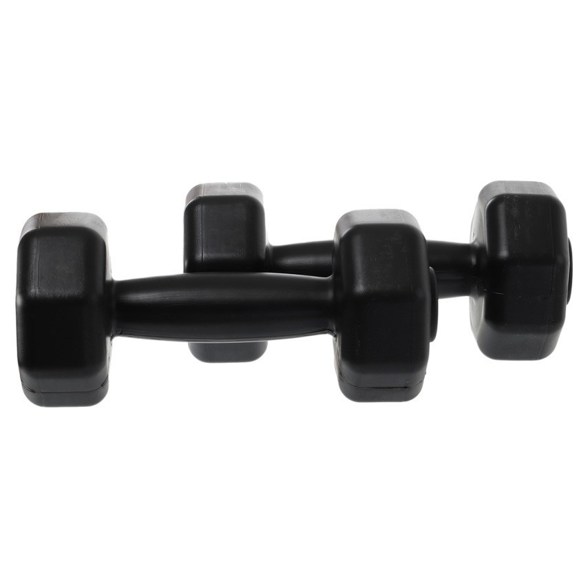 Гантелі для фітнесу композитні в пластику 2*2 кг Вишневе - фото 5