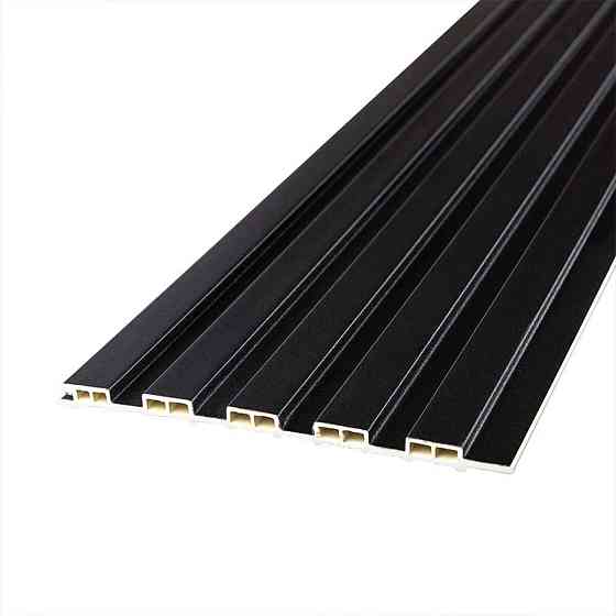 Декоративна стінова рейка антрацит Київ