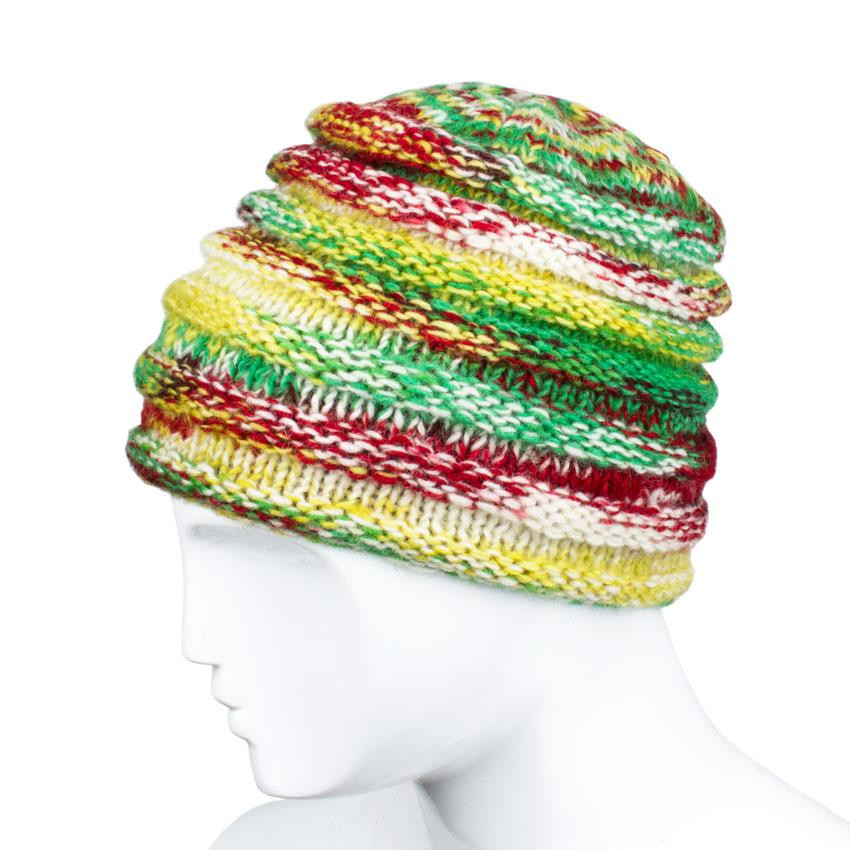 В'язана шапка жіноча вовняна Київ - фото 1