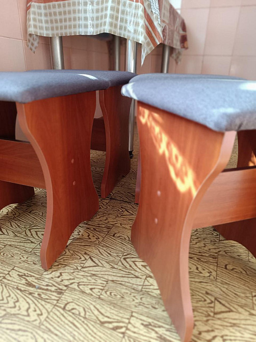 4 табурета (комплект) 35х35х44 см / mebelservice / Яблоня Львов - изображение 7