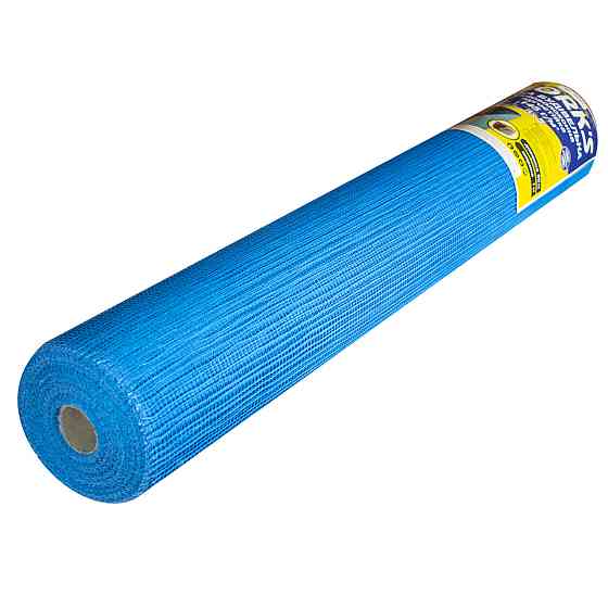 Стекловолоконная сетка 145 г/м2 синяя 1м х 50м WORKS Днепр