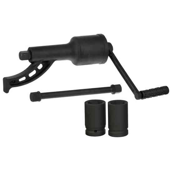 Ключ баллонный роторный для грузовых авто, 340 мм, передаточное отношение 1:78, макс. крутящий момент 7000 Nm, головки 32, 33 мм, Киев